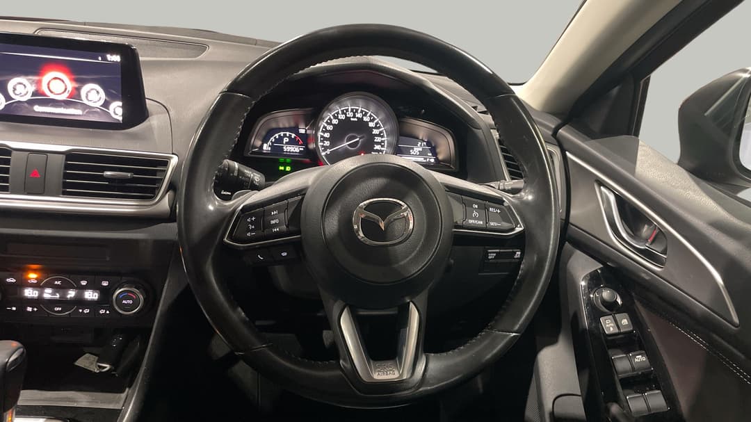 2017 Mazda Mazda3 Touring, Automatic, 59906 km, Steering Wheel Close-up