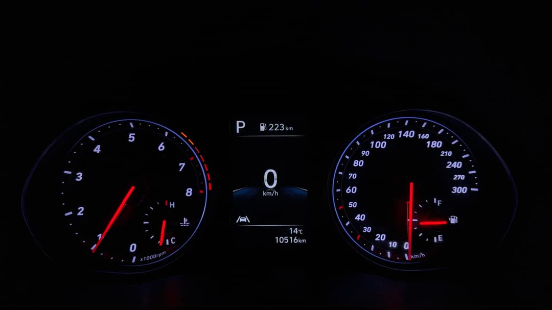 2024 Hyundai i30 N Premium With Sunroof, Automatic, 10516 km, Odometer View