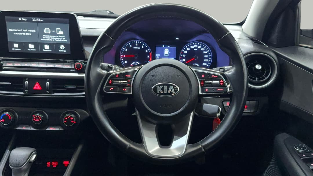 2020 Kia Cerato S Safety Pack, Automatic, 73739 km, Steering Wheel Close-up