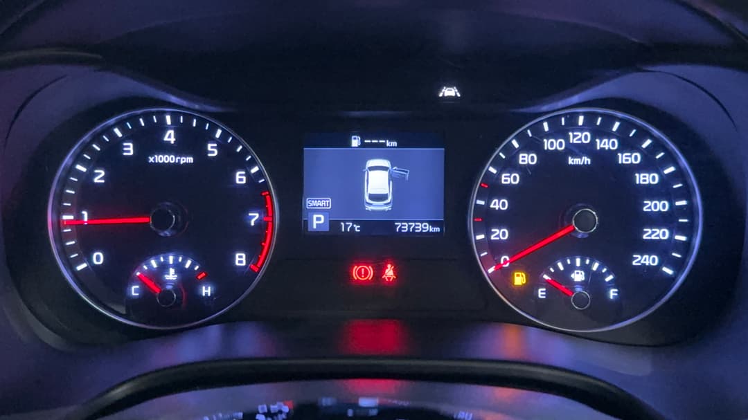 2020 Kia Cerato S Safety Pack, Automatic, 73739 km, Odometer View