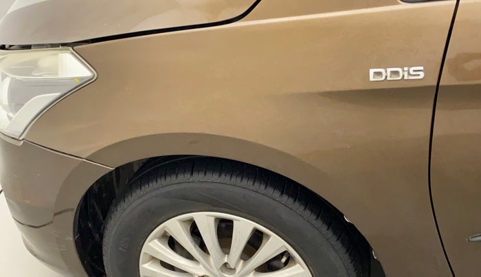 2015 Maruti Ciaz  ZDI SHVS, Diesel, Manual, 70,529 km, Left fender - Slightly dented