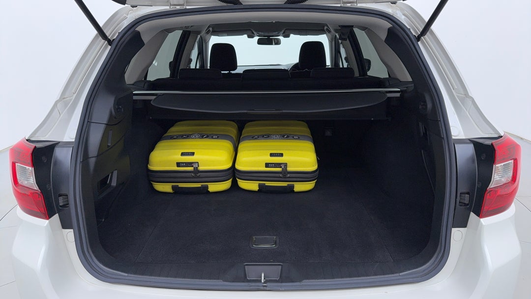 Boot Inside View with Luggage