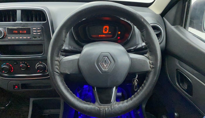 2016 Renault Kwid RXL, Petrol, Manual, 64,985 km, Steering Wheel Close Up