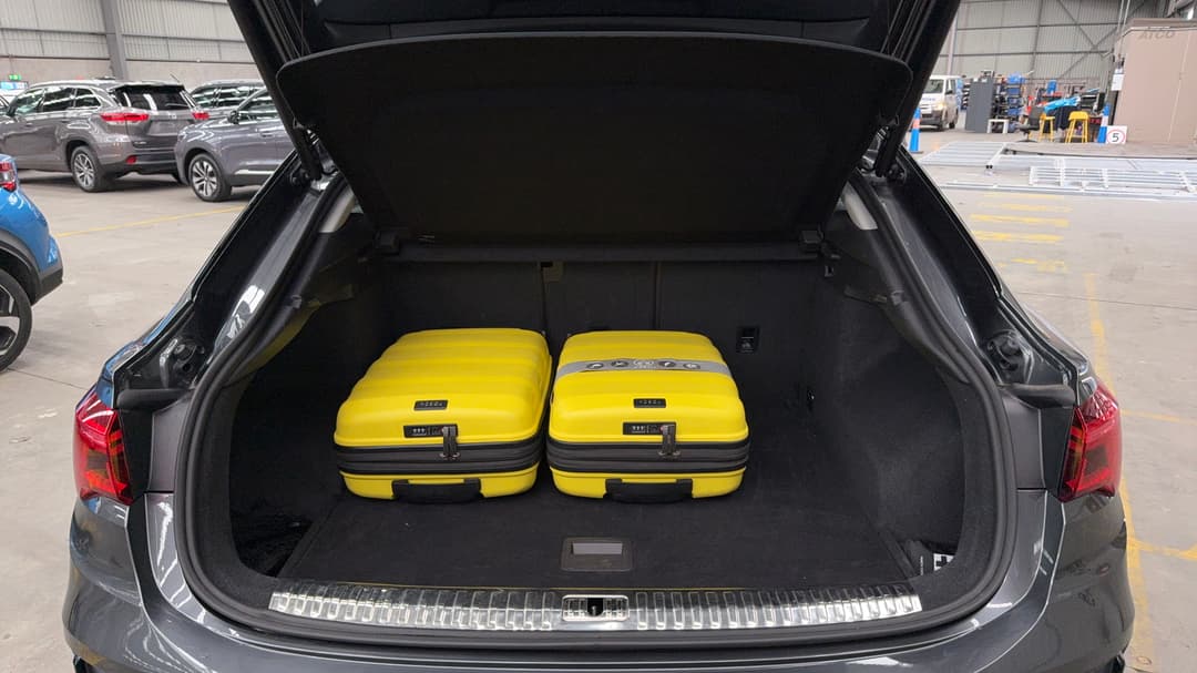2021 Audi Q3 35 Tfsi S Line, Automatic, 59903 km, Boot Inside View with Luggage