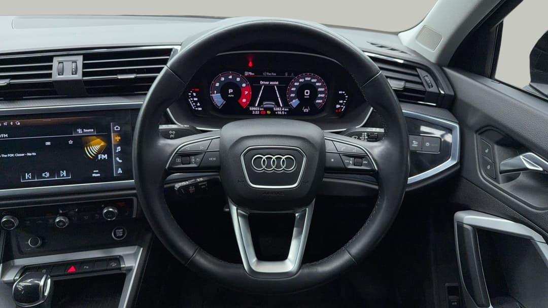 2021 Audi Q3 35 Tfsi S Line, Automatic, 59903 km, Steering Wheel Close-up