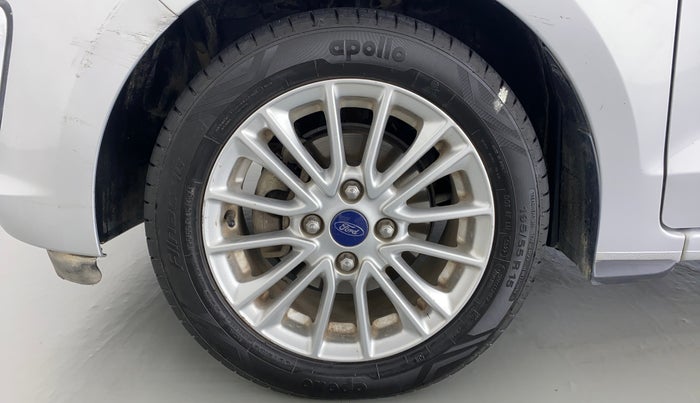 2018 Ford Figo Aspire 1.2 TITANIUM PETROL, CNG, Manual, 74,874 km, Left Front Wheel