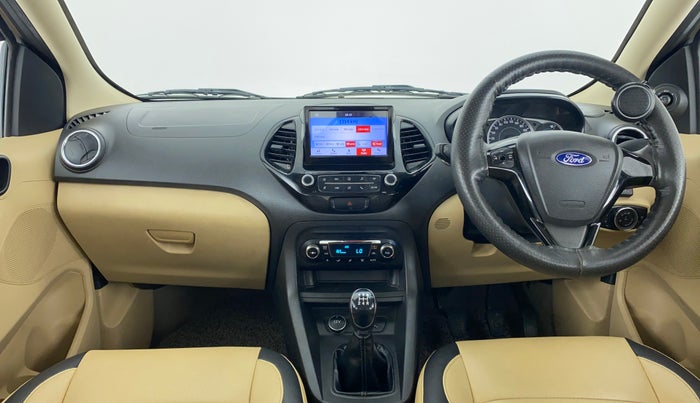 2018 Ford Figo Aspire 1.2 TITANIUM PETROL, CNG, Manual, 74,874 km, Dashboard