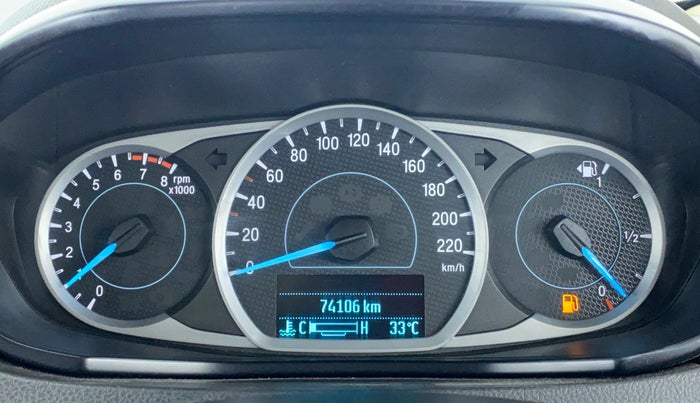 2018 Ford Figo Aspire 1.2 TITANIUM PETROL, CNG, Manual, 74,874 km, Odometer Image