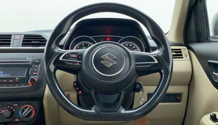 2018 Maruti Dzire VXI, Petrol, Manual, 69,845 km, Steering Wheel Close Up