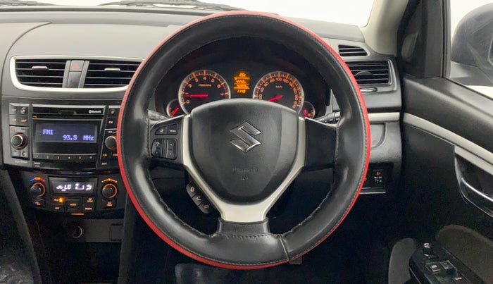 2017 Maruti Swift ZXI, Petrol, Manual, 42,809 km, Steering Wheel Close Up