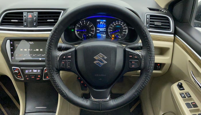 2021 Maruti Ciaz ALPHA 1.5 MT VTVT SHVS, Petrol, Manual, 9,476 km, Steering Wheel Close Up