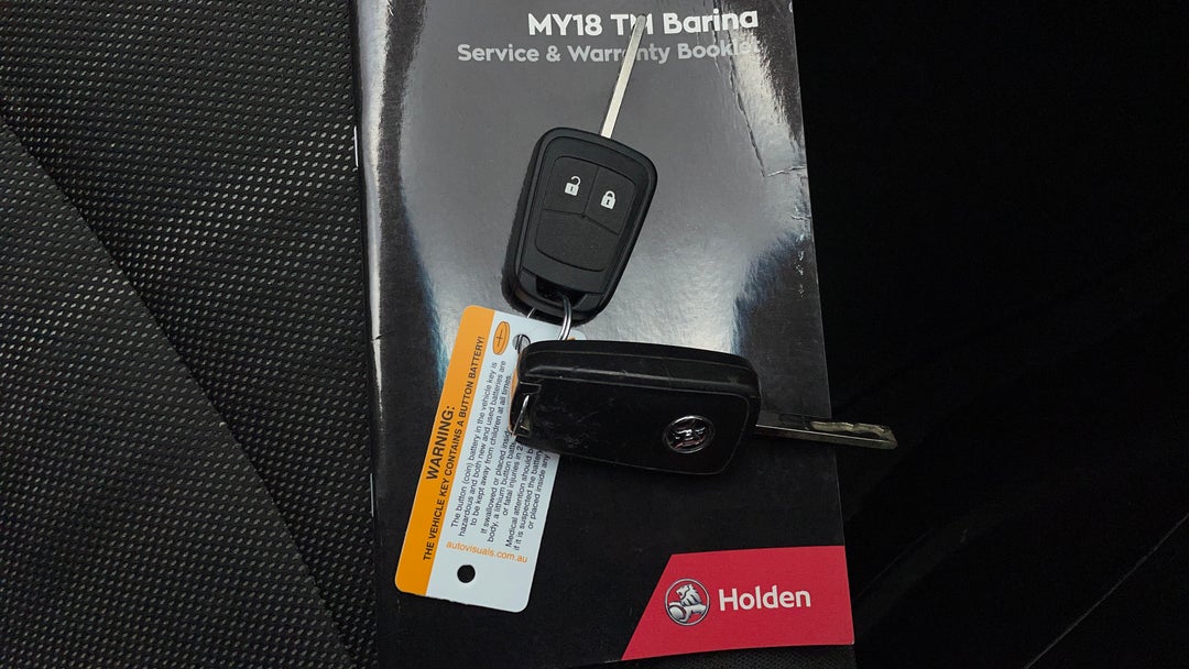 2018 Holden Barina Ls, Automatic, 57149 km, Key Close-up