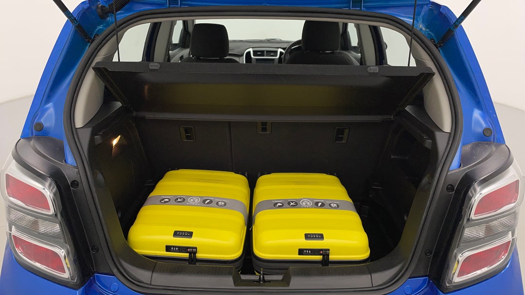 2018 Holden Barina Ls, Automatic, 57149 km, Boot Inside View with Luggage