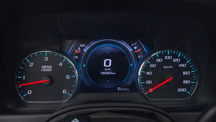 Chevrolet Tahoe-Odometer View