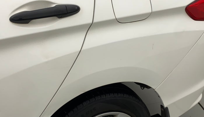 2016 Honda City 1.5L I-VTEC E MT, Petrol, Manual, 75,157 km, Left quarter panel - Minor scratches