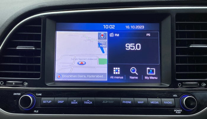 2018 Hyundai New Elantra 2.0 SX(O) AT PETROL, Petrol, Automatic, 46,379 km, Infotainment System