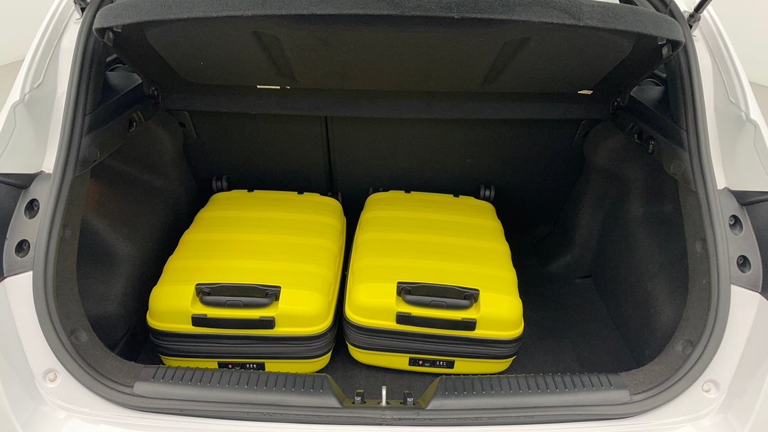Boot Inside View with Luggage