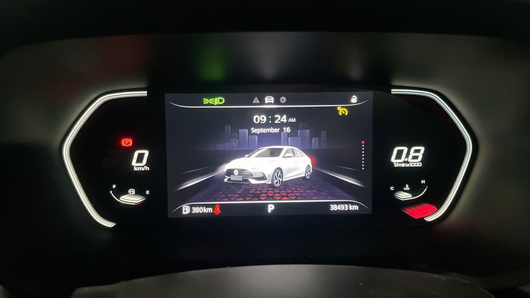 2023 MG Mg5 Vibe, Automatic, 38493 km, Odometer View