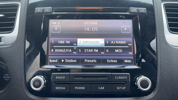 Volkswagen Touareg-Infotainment System