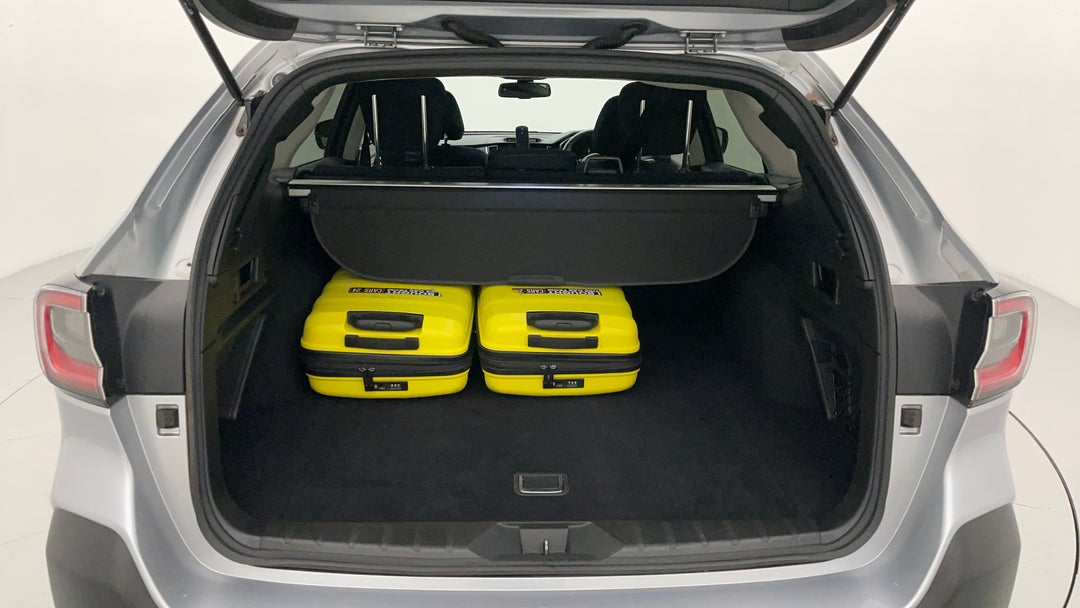 Boot Inside View with Luggage