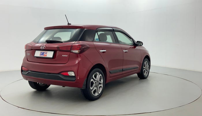 2019 Hyundai Elite i20 1.2  ASTA (O) CVT, Petrol, Automatic, 30,656 km, Right Back Diagonal (45- Degree) View