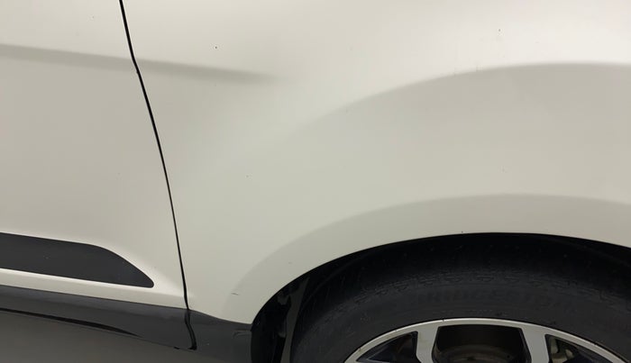 2018 Ford Ecosport TITANIUM 1.5L SIGNATURE EDITION (SUNROOF) DIESEL, Diesel, Manual, 56,659 km, Right fender - Paint has minor damage