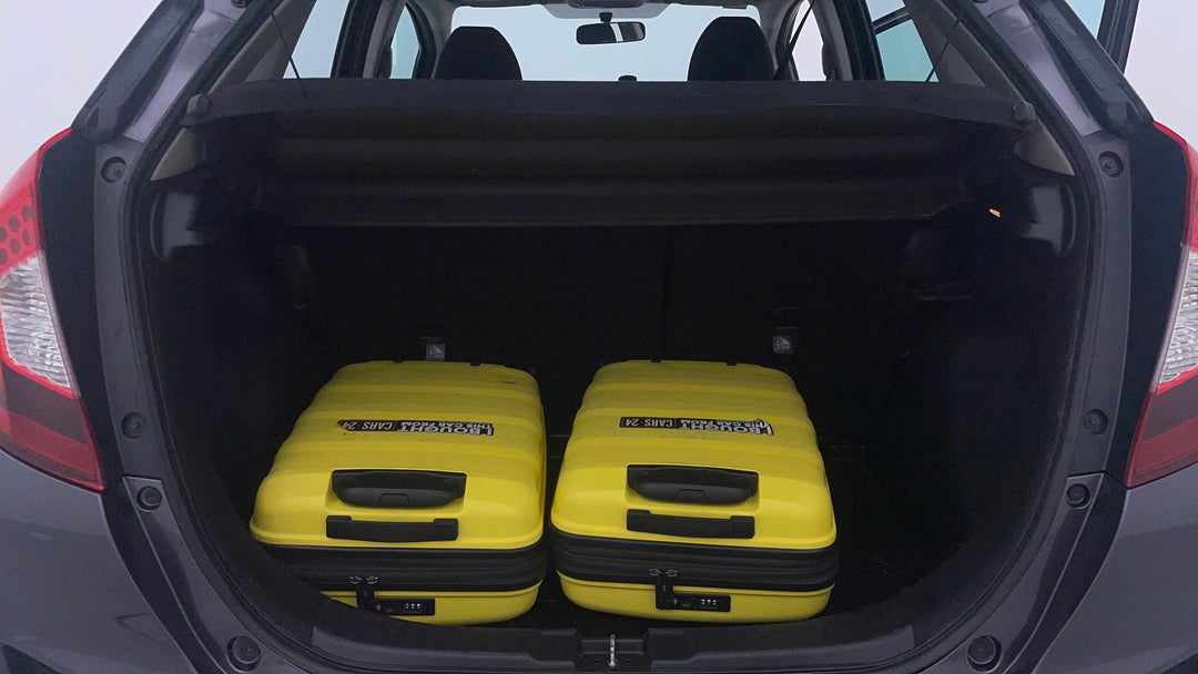 Boot Inside View with Luggage