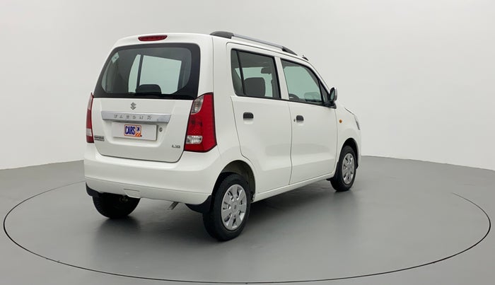 2018 Maruti Wagon R 1.0 LXI CNG, CNG, Manual, 83,254 km, Right Back Diagonal