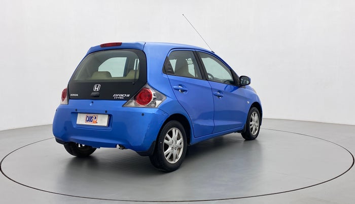2012 Honda Brio V MT, Petrol, Manual, 55,310 km, Right Back Diagonal