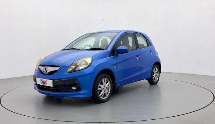 2012 Honda Brio V MT, Petrol, Manual, 55,310 km, Left Front Diagonal