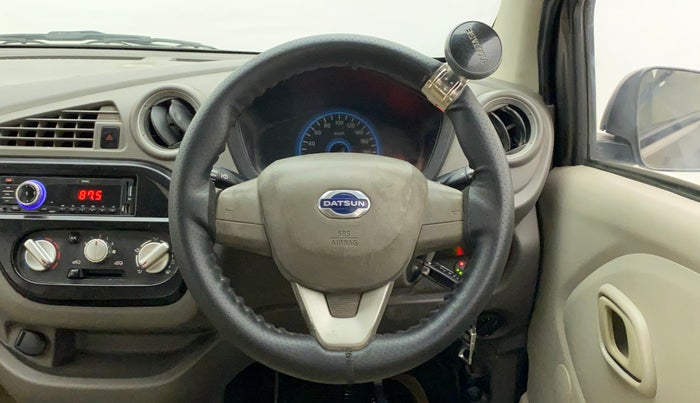2016 Datsun Redi Go S, CNG, Manual, 72,643 km, Steering Wheel Close Up