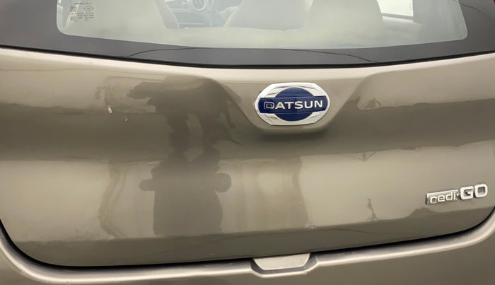 2016 Datsun Redi Go S, CNG, Manual, 72,643 km, Dicky (Boot door) - Slightly dented
