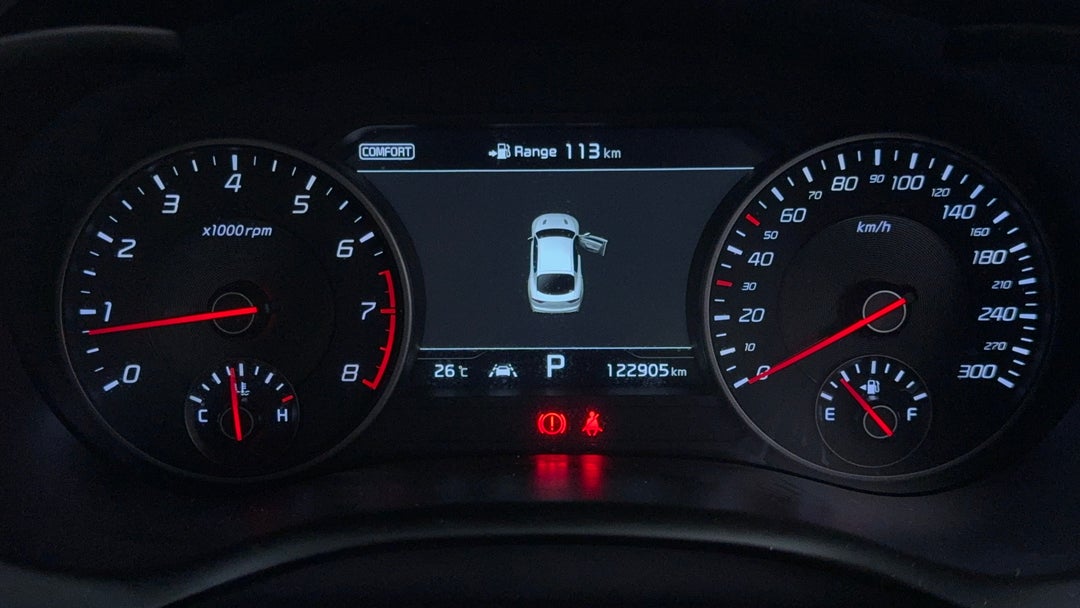 2019 Kia Stinger Gt (red Leather), Automatic, 122905 km, Odometer View