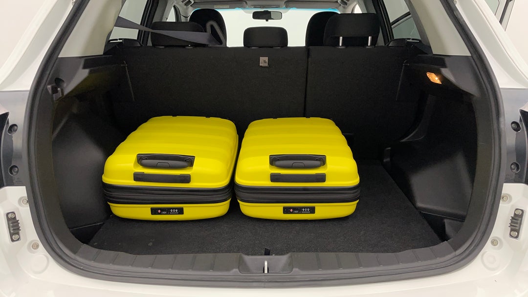 Boot Inside View with Luggage