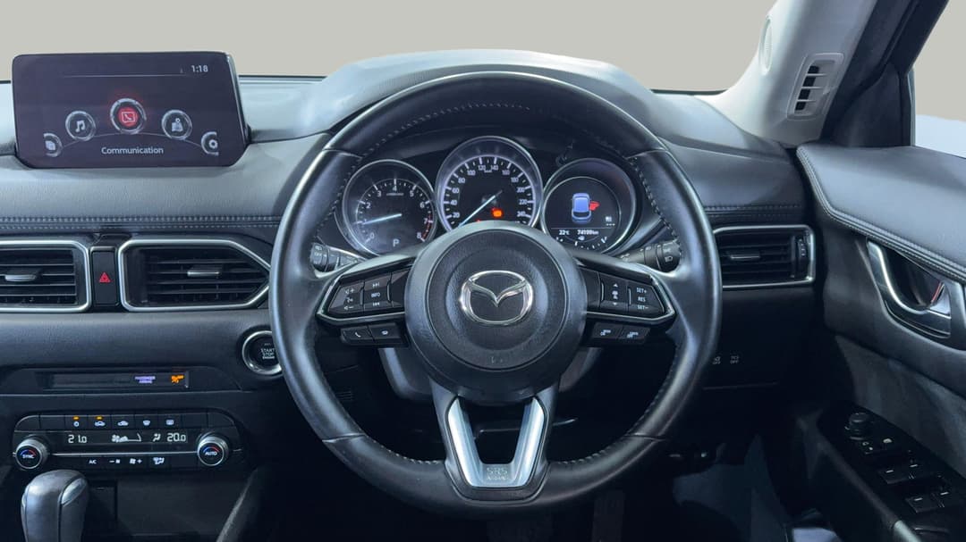 2021 Mazda CX-5 Maxx Sport (FWD), Automatic, 74199 km, Steering Wheel Close-up