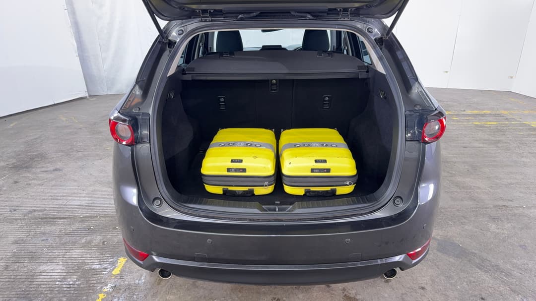 2021 Mazda CX-5 Maxx Sport (FWD), Automatic, 74199 km, Boot Inside View with Luggage