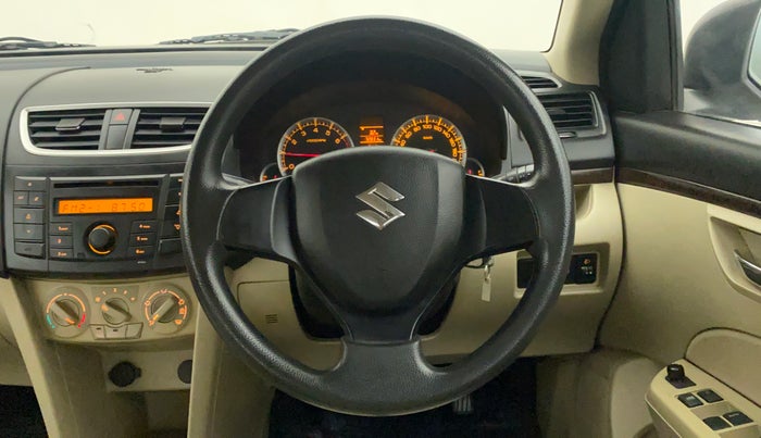 2012 Maruti Swift Dzire VXI, Petrol, Manual, 73,023 km, Steering Wheel Close Up