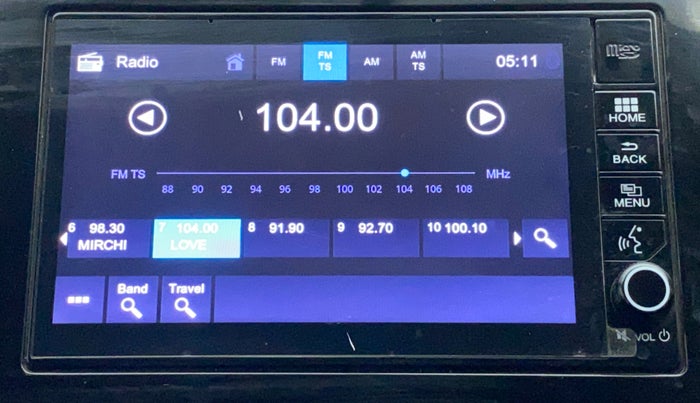 2019 Honda WR-V 1.5L I-DTEC VX MT, Diesel, Manual, 59,965 km, Infotainment System