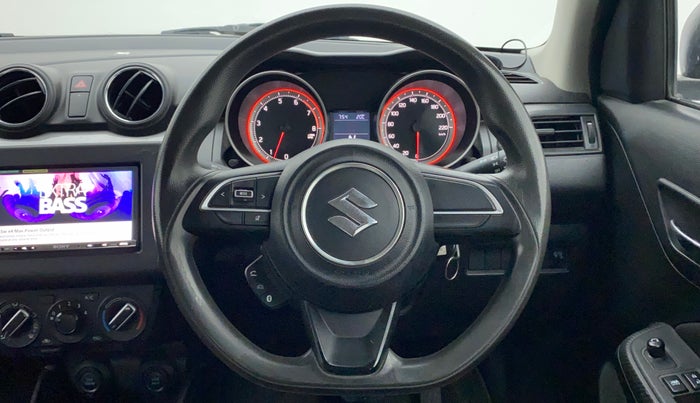 2019 Maruti Swift VXI AMT, Petrol, Automatic, 35,307 km, Steering Wheel Close Up