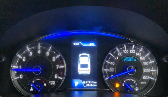 2019 Maruti Ciaz DELTA AT 1.5 SHVS PETROL, Petrol, Automatic, 31,431 km, Odometer Image