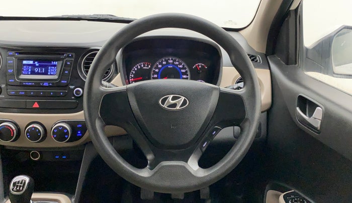 2014 Hyundai Grand i10 SPORTZ 1.2 KAPPA VTVT, Petrol, Manual, 81,425 km, Steering Wheel Close Up
