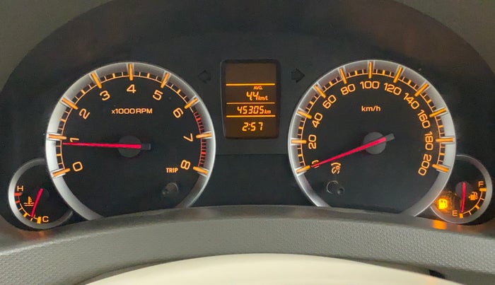 2016 Maruti Ertiga VXI, Petrol, Manual, 45,304 km, Odometer Image