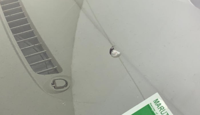 2016 Maruti Ertiga VXI, Petrol, Manual, 45,304 km, Front windshield - Minor spot on windshield