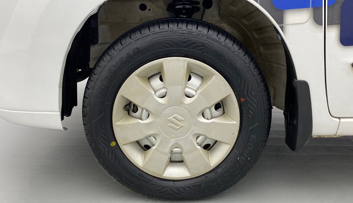 2012 Maruti Wagon R 1.0 LXI, Petrol, Manual, 20,481 km, Left Front Wheel