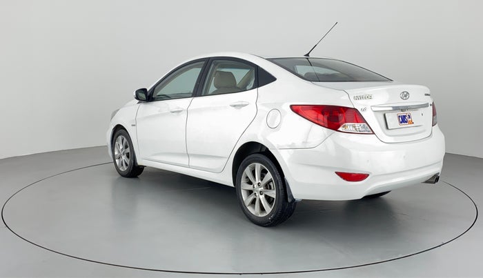 2013 Hyundai Verna FLUIDIC 1.6 SX CRDI, Diesel, Manual, 33,838 km, Left Back Diagonal