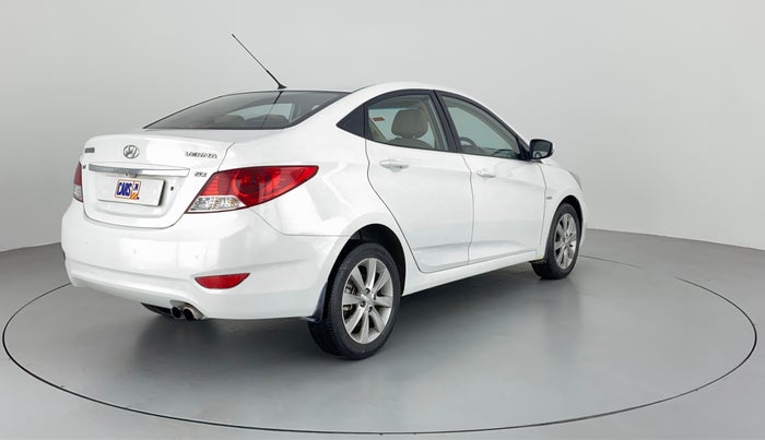 2013 Hyundai Verna FLUIDIC 1.6 SX CRDI, Diesel, Manual, 33,838 km, Right Back Diagonal
