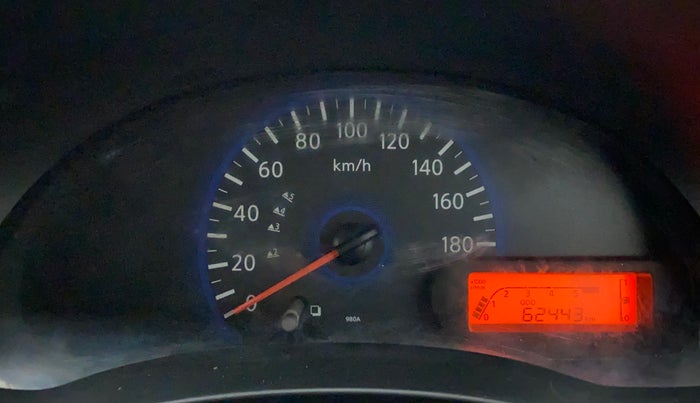 2017 Datsun Go A, Petrol, Manual, 62,443 km, Odometer Image