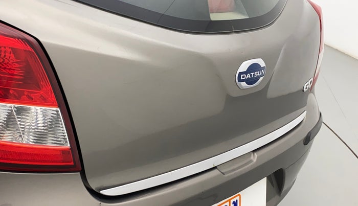2017 Datsun Go A, Petrol, Manual, 62,443 km, Dicky (Boot door) - Minor scratches