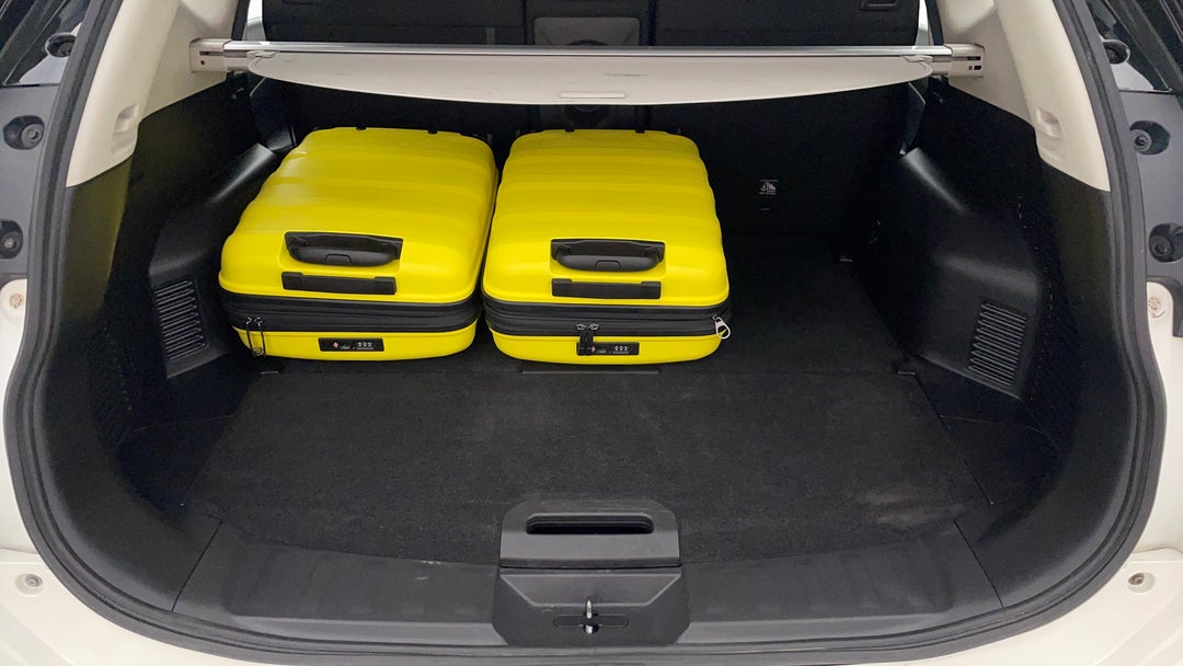 Boot Inside View with Luggage