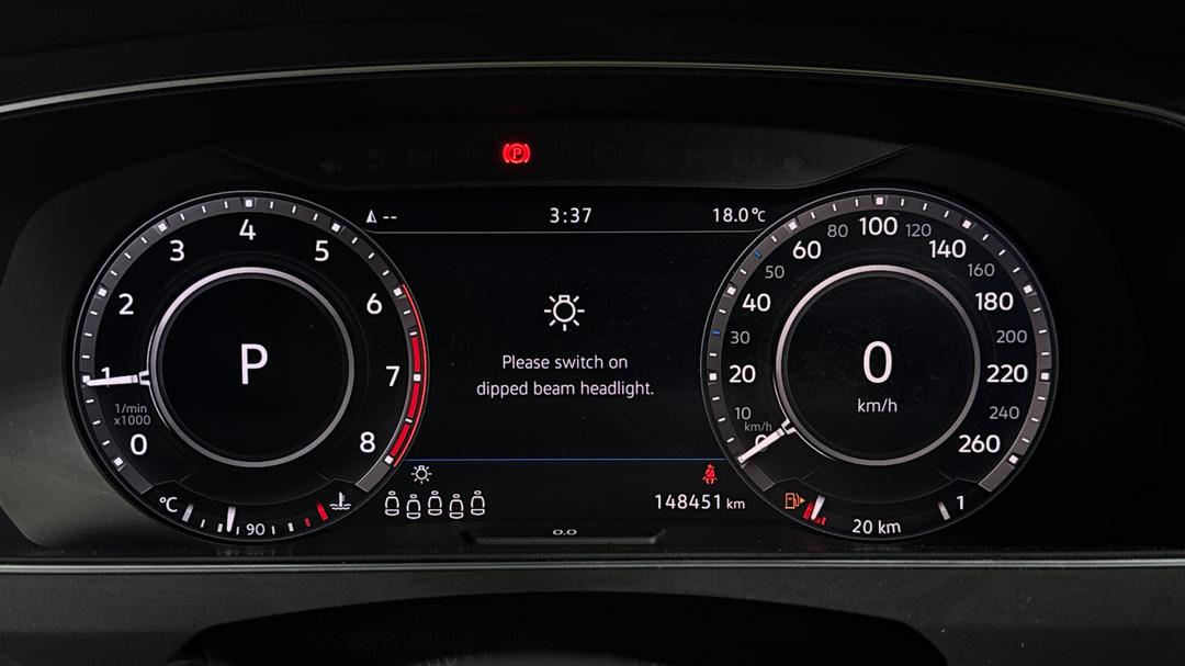 2018 Volkswagen Tiguan Allspace 162 Tsi Highline, Automatic, 148451 km, Odometer View